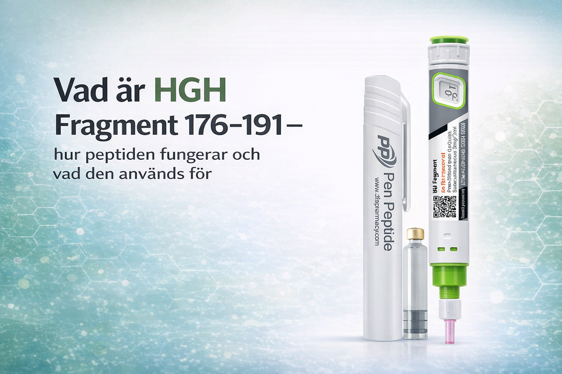 HGH Fragment 176-191 – peptidfragment för fettförbränning och metabol forskning